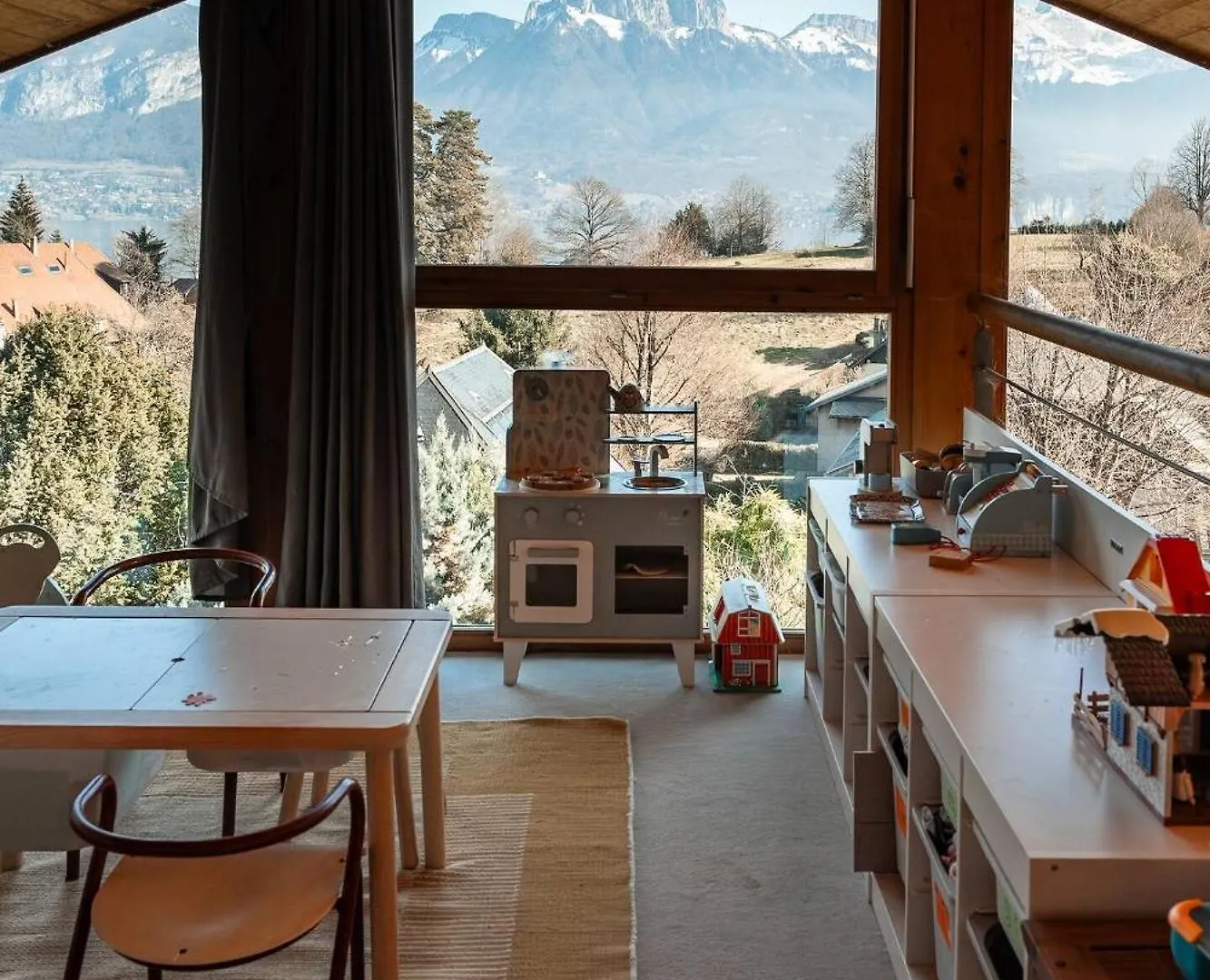 בית נופש Sévrier House Between Lake And Mountains Stunning View